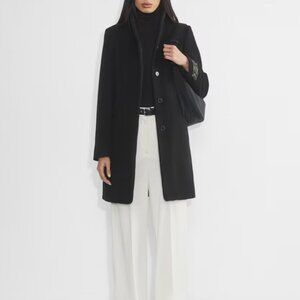 NWT Aritzia WILFRED The Cocoon Coat Black